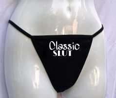 classic slut thong