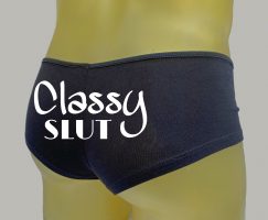 classy slut booty shorts